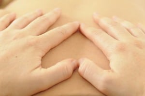 w heart hands